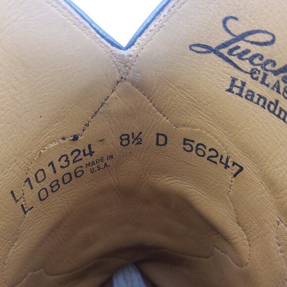 Lucchese Hornback Alligator Boots main image 14